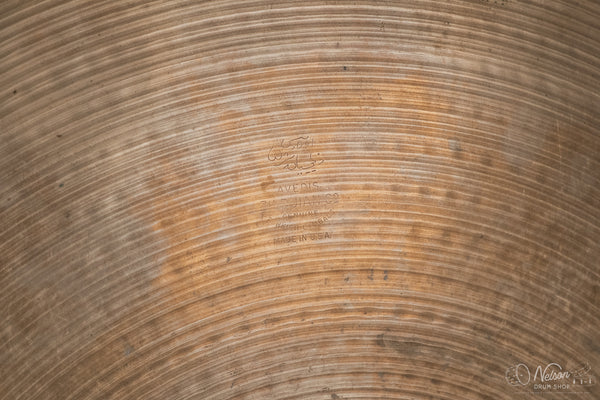 1970s Avedis Zildjian Ride - 19"