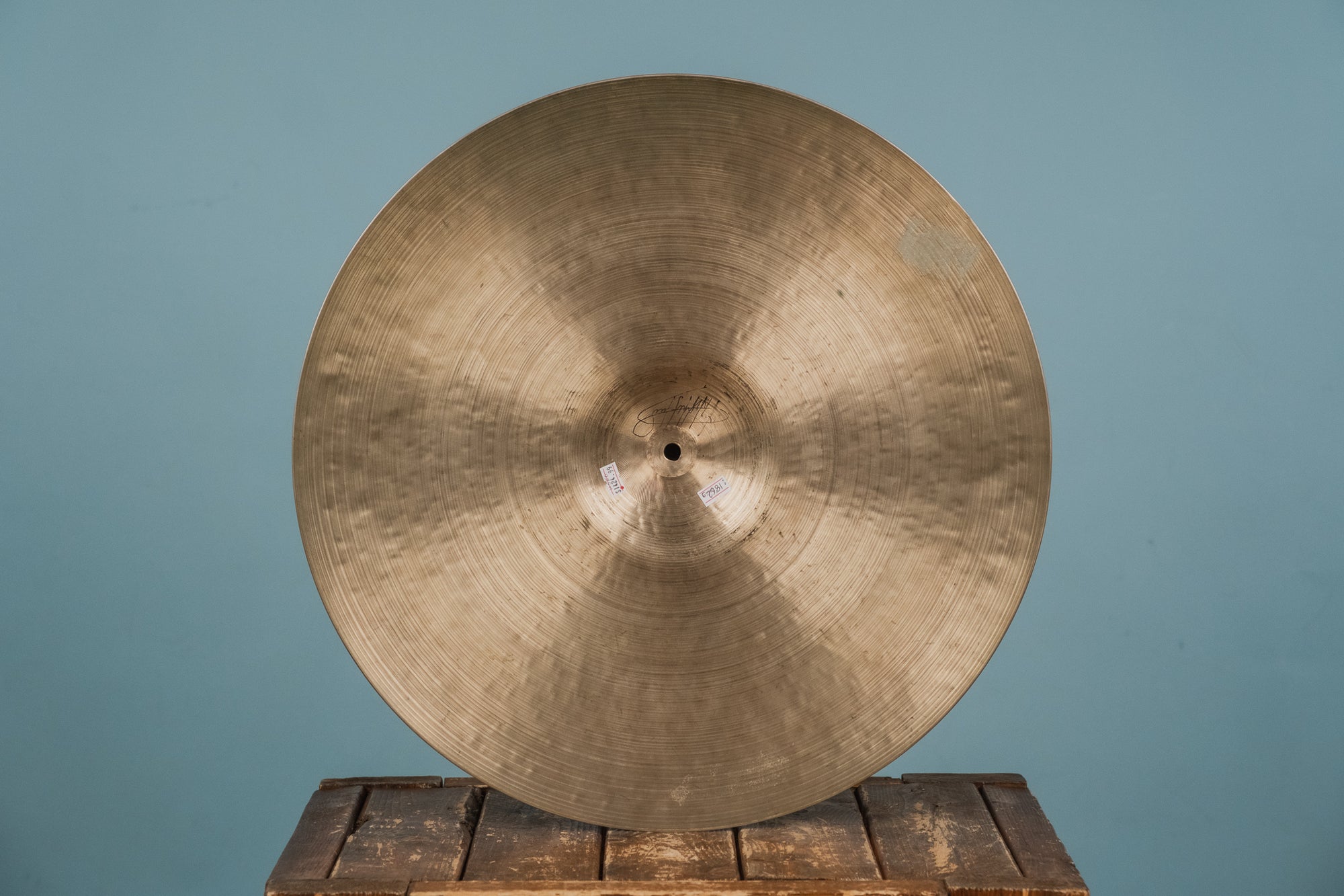 1967-77 Zildjian K Istanbul 'New Stamp' Ride - 20"