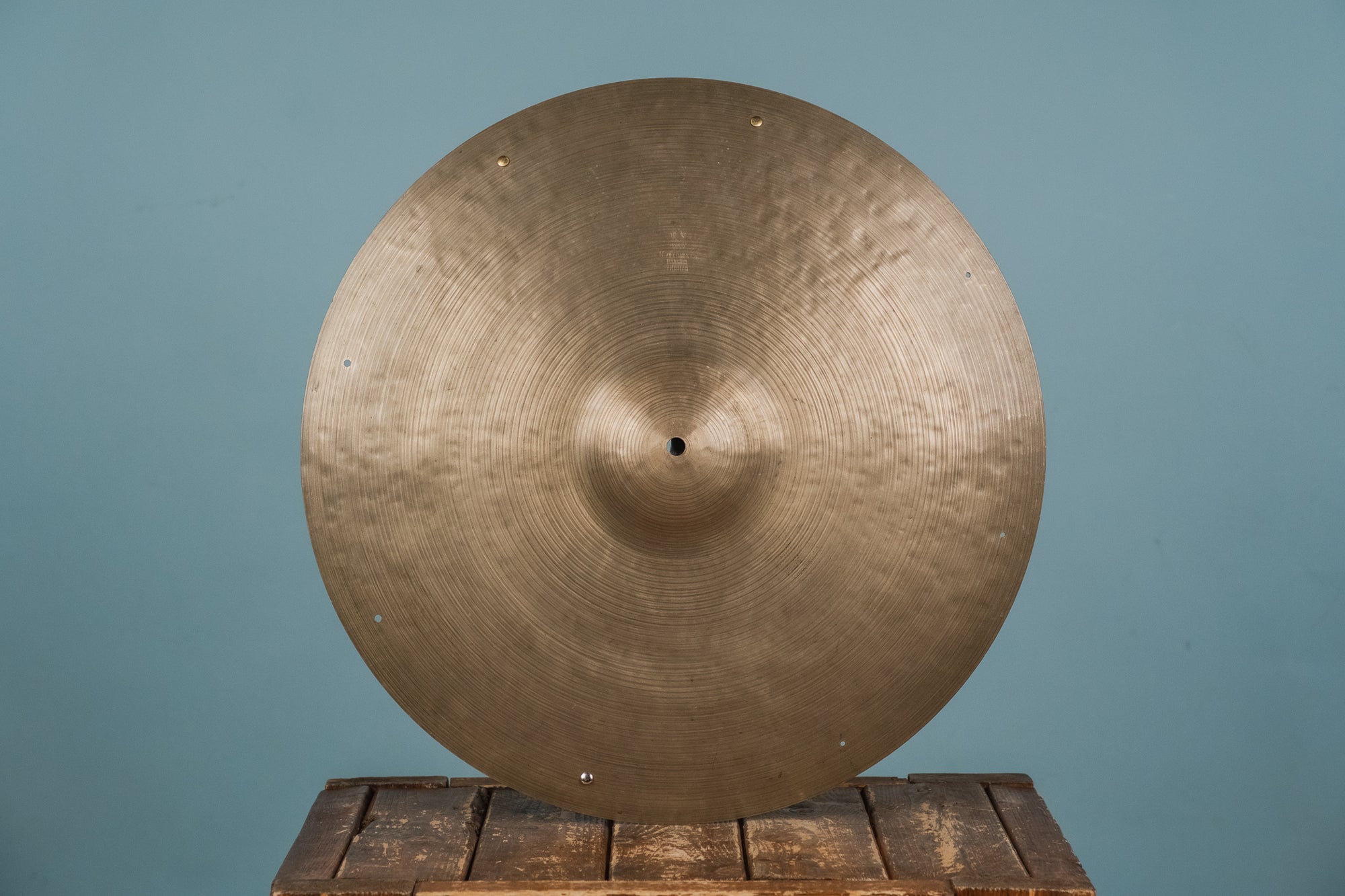 1960s/70s Zildjian New Stamp K Istanbul w/Rivets - 20"