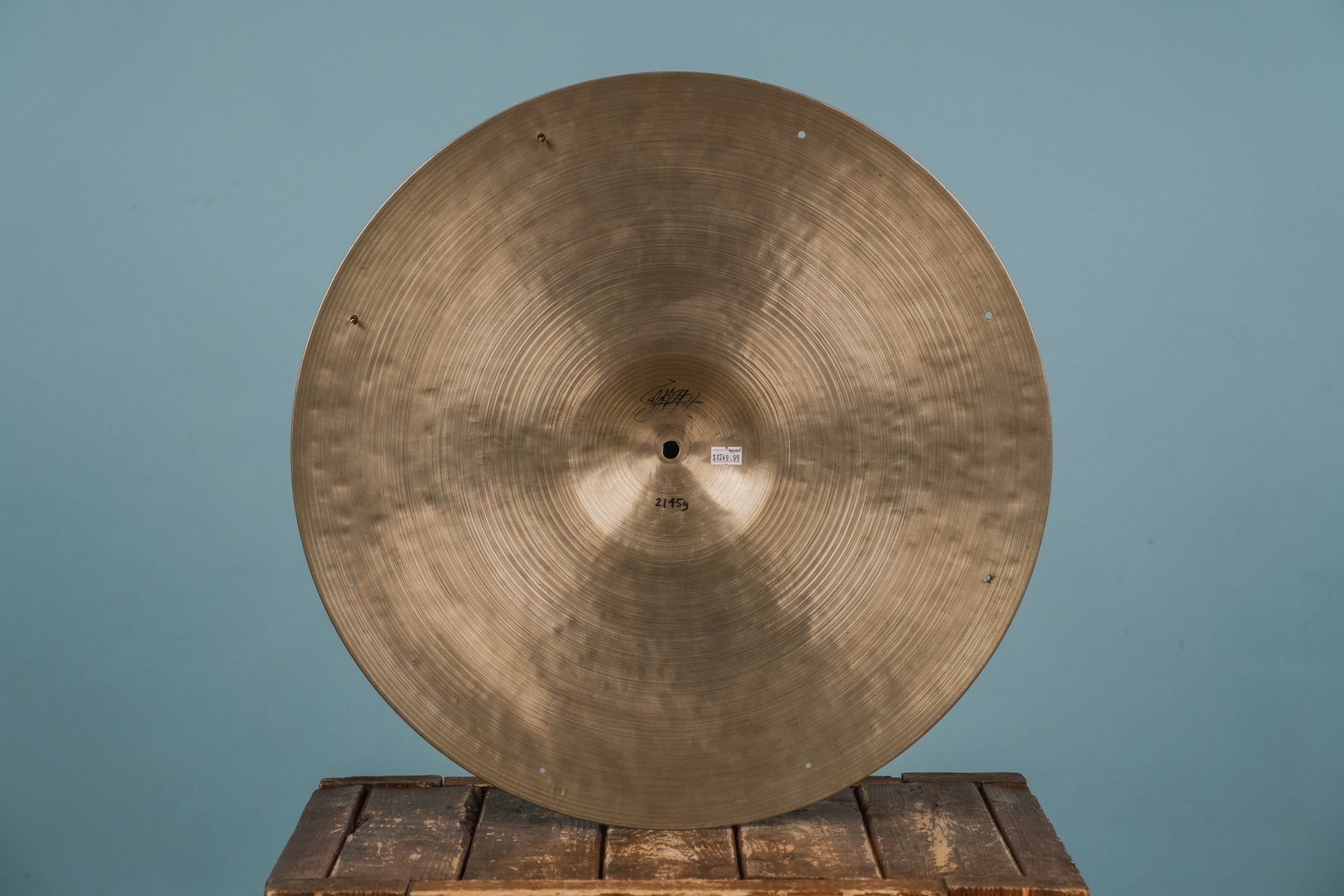 1960s/70s Zildjian New Stamp K Istanbul w/Rivets - 20"