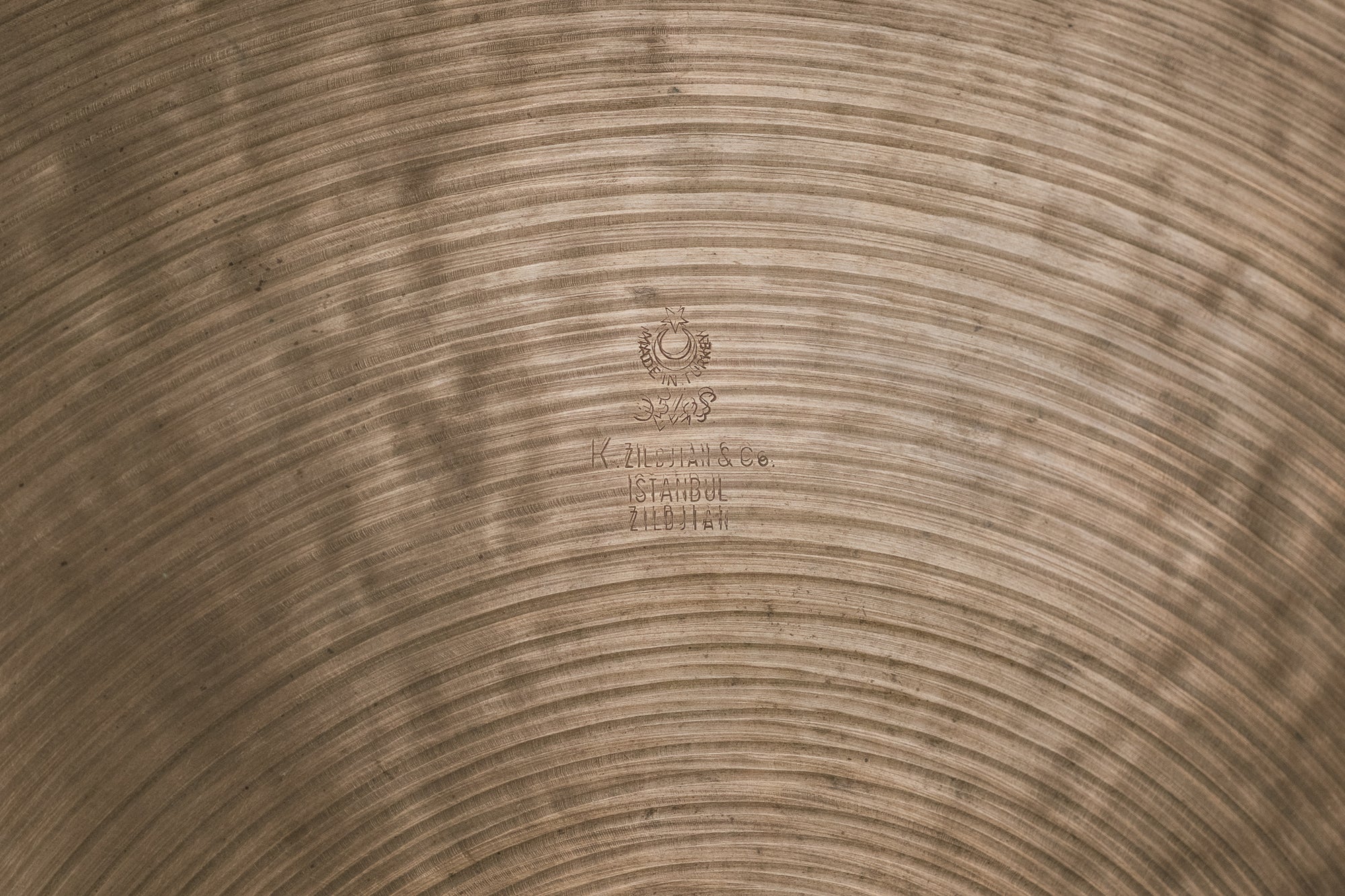 1960s/70s Zildjian New Stamp K Istanbul w/Rivets - 20"