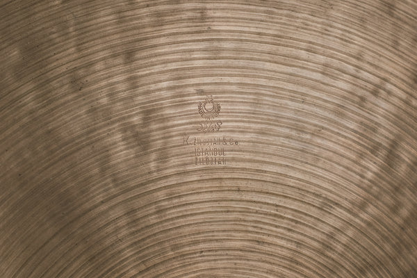 1960s/70s Zildjian New Stamp K Istanbul w/Rivets - 20"