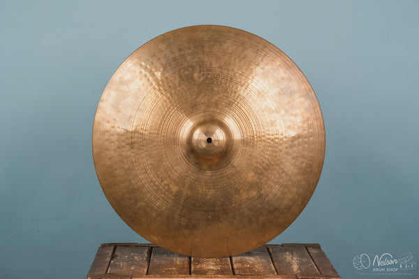 1970s Paiste 2002 Black Label Brilliant Finish - 20"