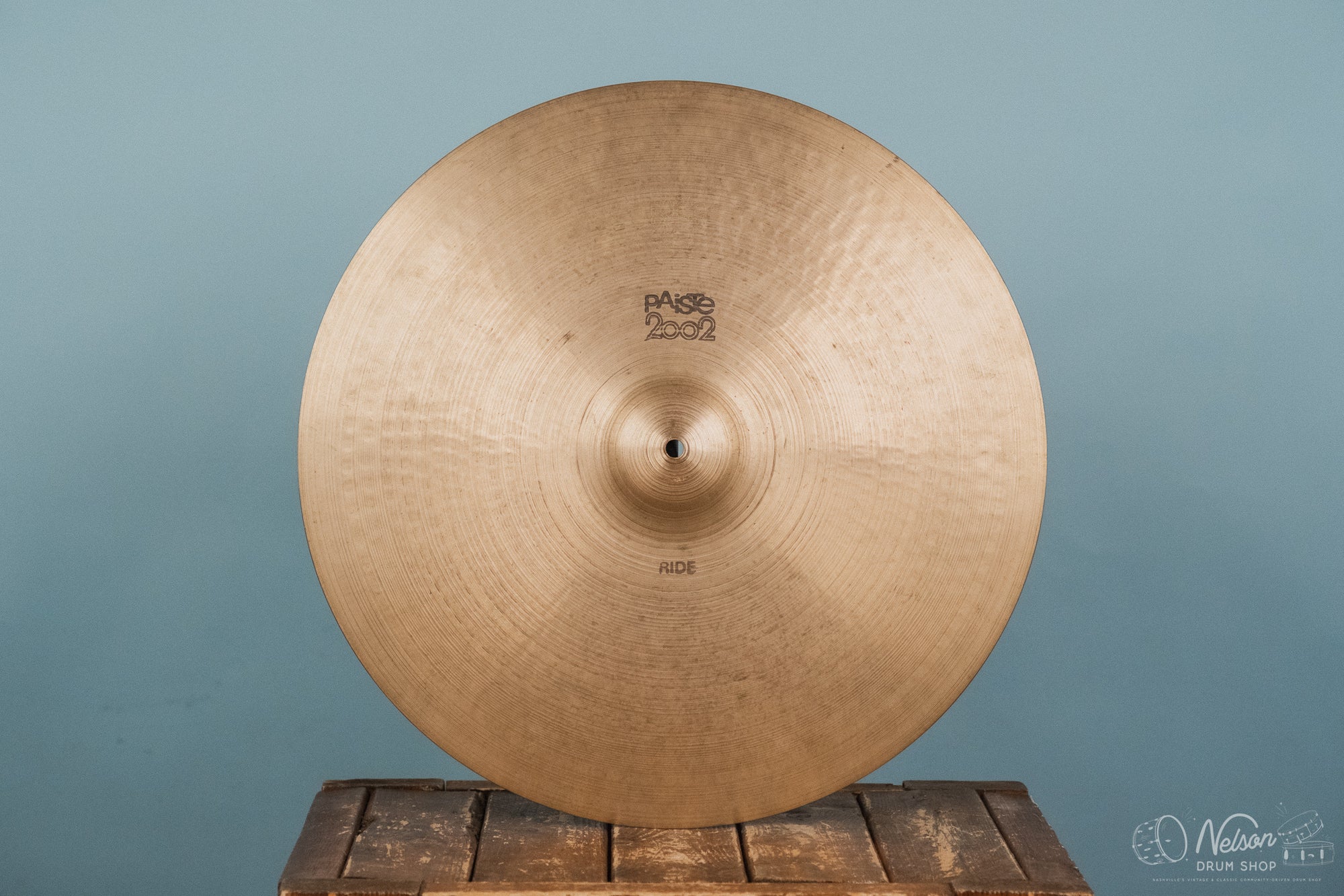 1970s Paiste 2002 Black Label - 20"