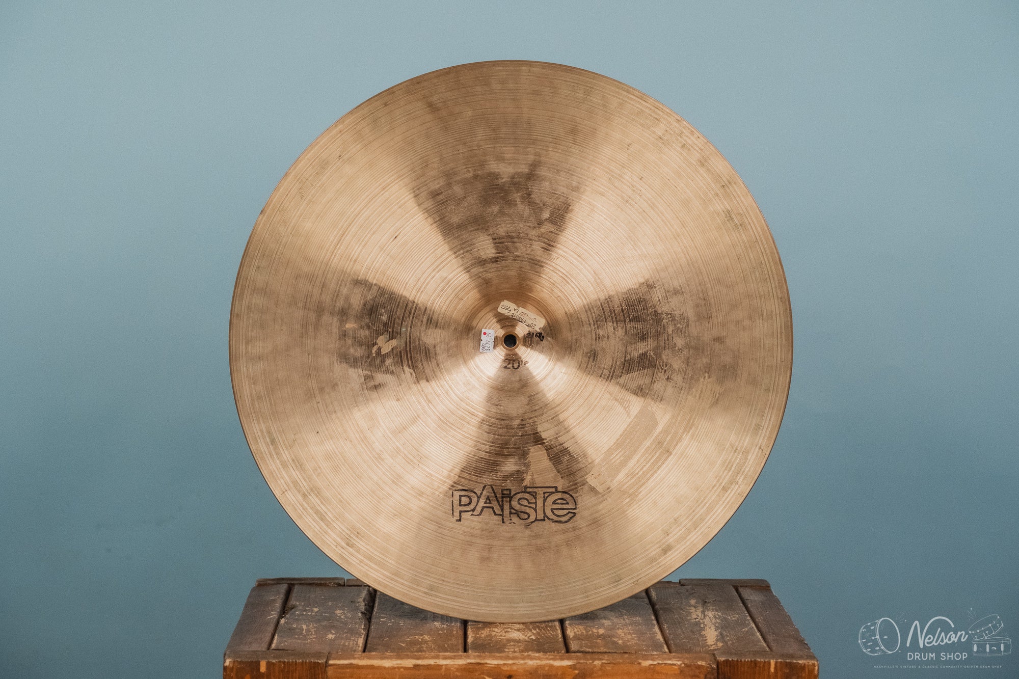 1970s Paiste 2002 Black Label - 20"