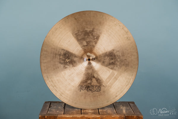 1970s Paiste 2002 Black Label - 20"