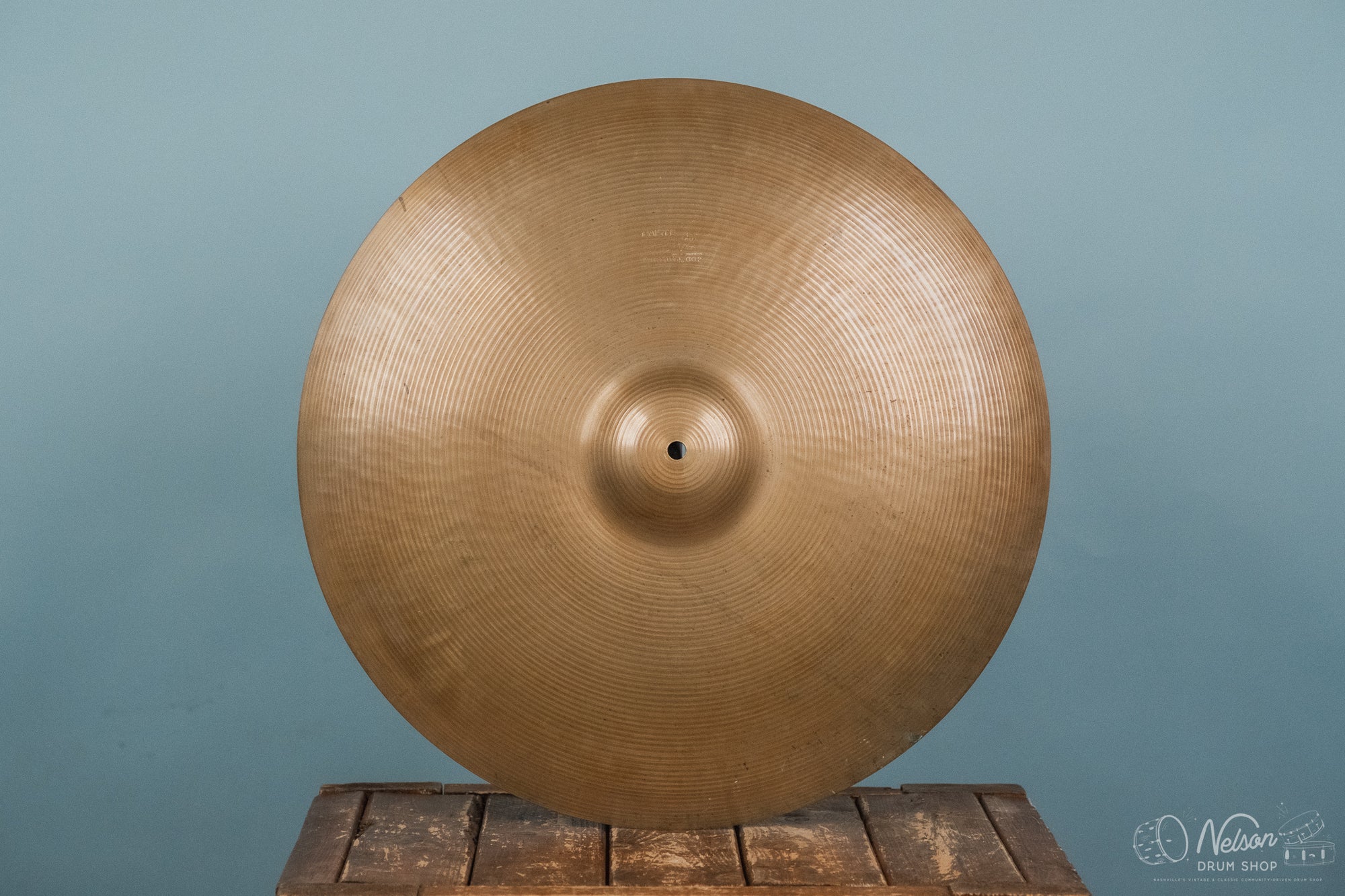 1960s Paiste Formula 602 Pre-Serial Ride - 20"