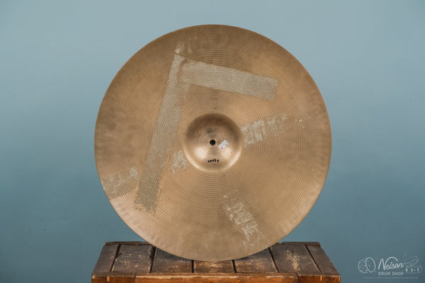 1960s Paiste Formula 602 Pre-Serial Ride - 20"