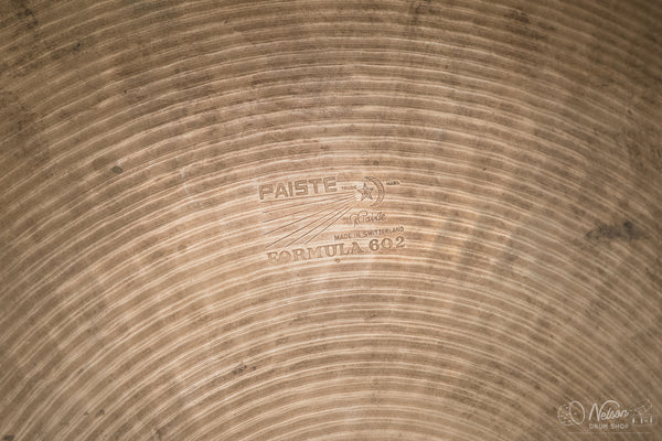 Preserial Paiste Formula 602 Ride - 19"