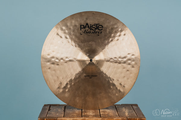 Used Paiste Masters Dark Crash - 20"