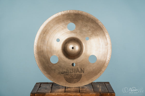 Vintage Sabian Flange Ride w/ 6 Holes - 20"