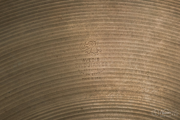 1960s Avedis Zildjian Ride - 20"