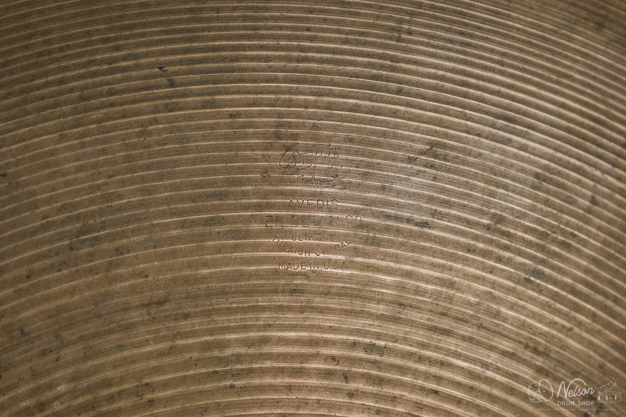 1970s A Zildjian Heavy Ride - 20"