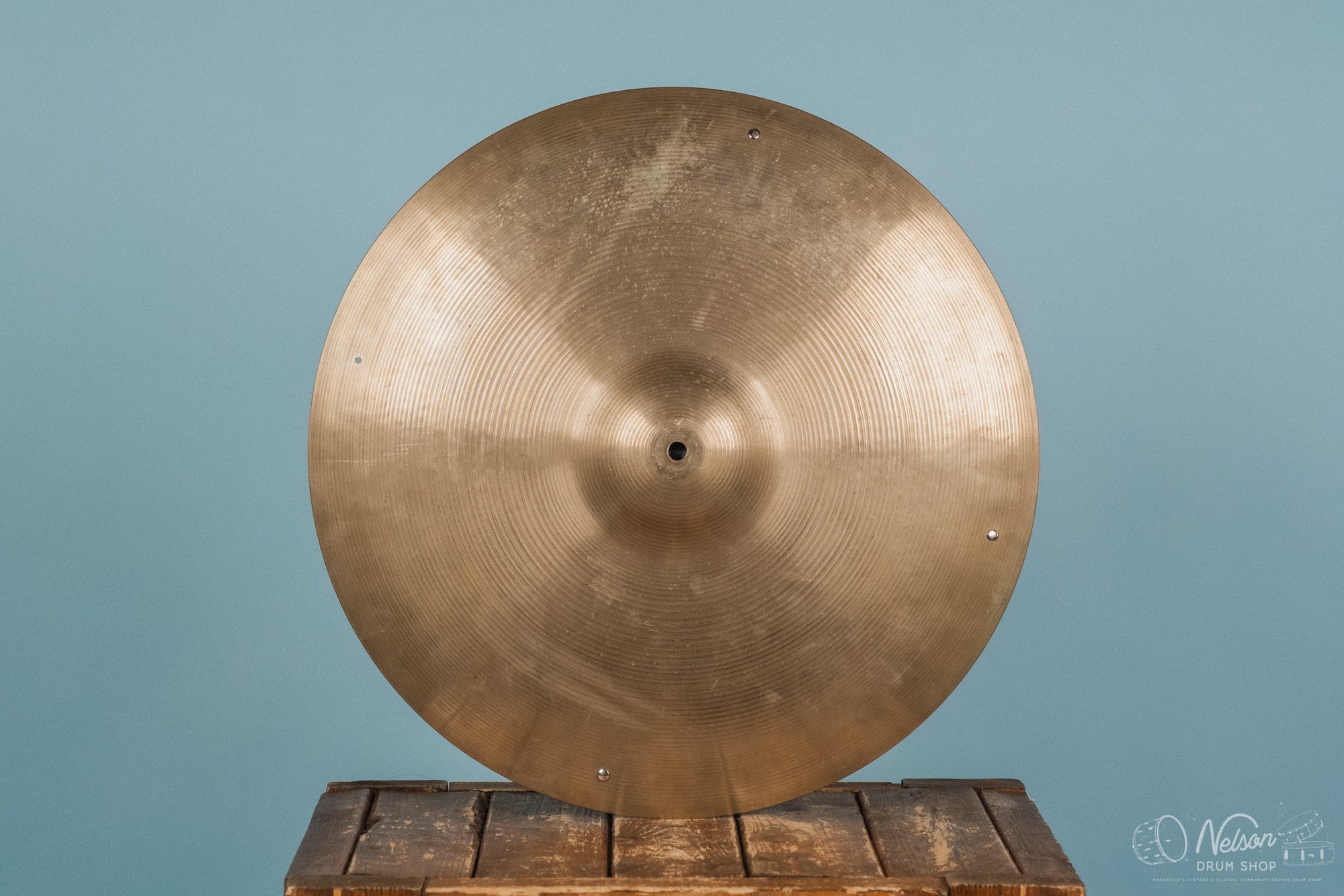 1960s Zildjian A Sizzle Crash Ride - 20"