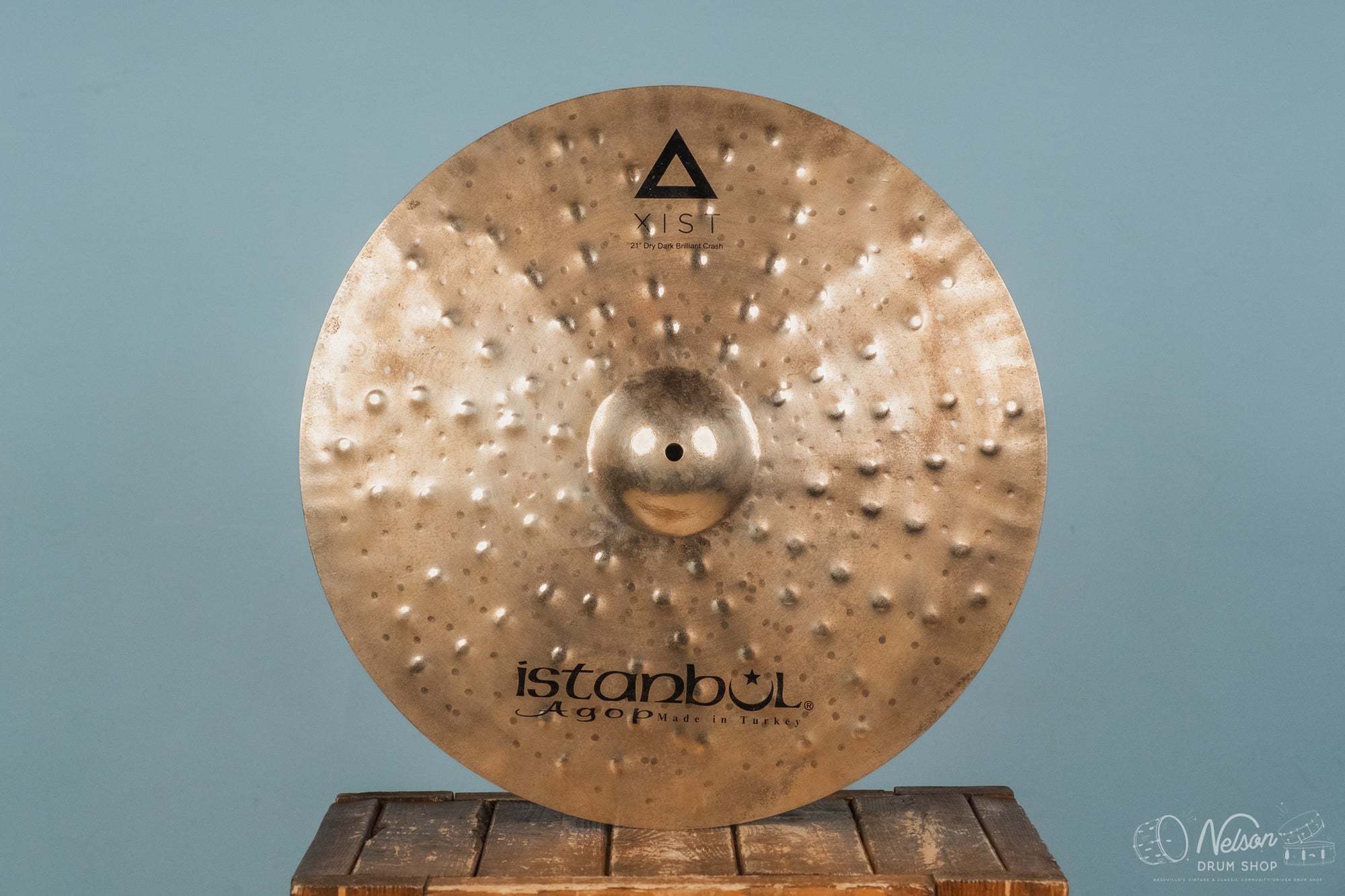 Used Istanbul Agop Xist Dry Dark Brilliant Crash -21"