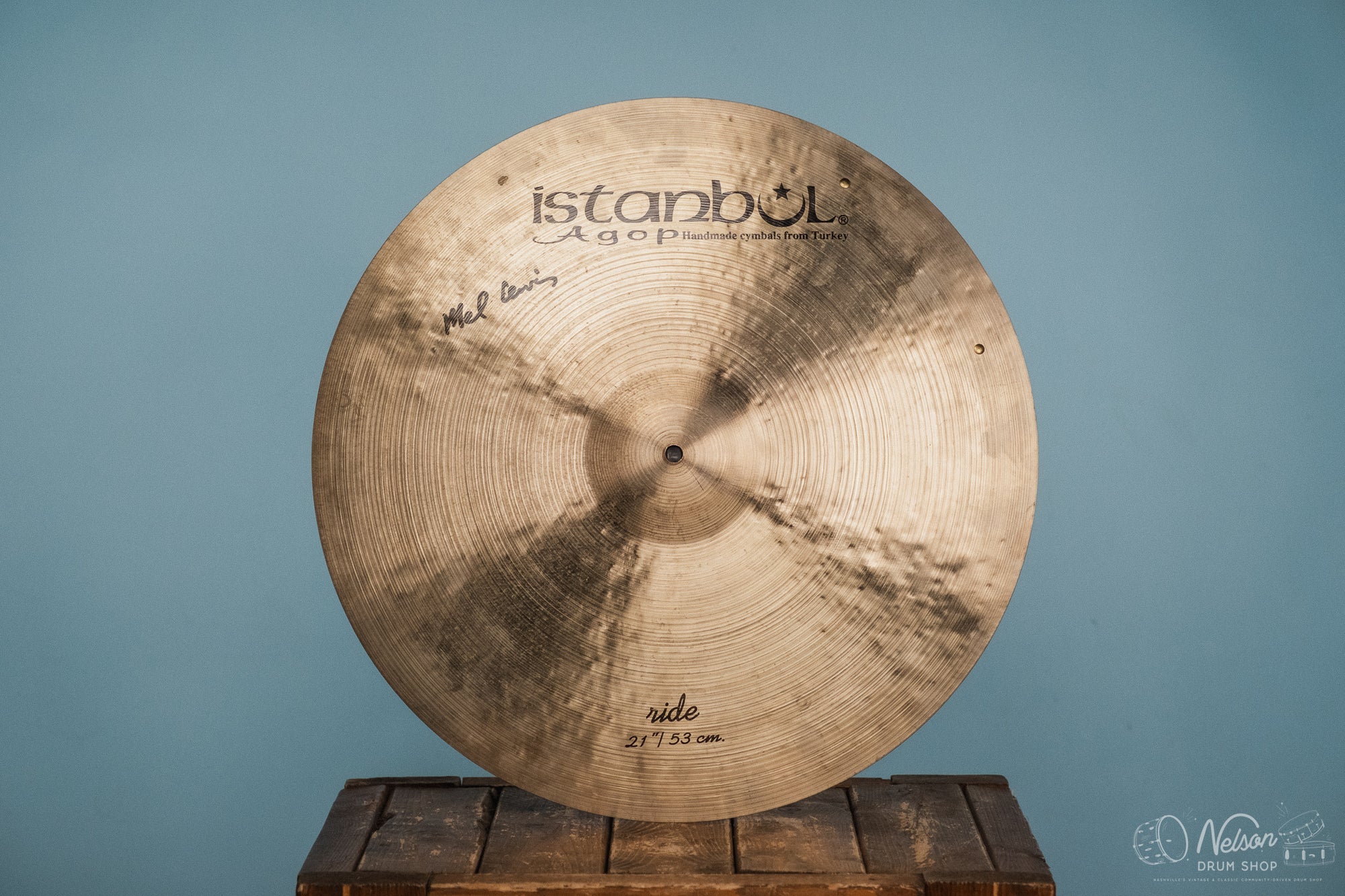 Used Istanbul Agop Mel Lewis Ride - 21"