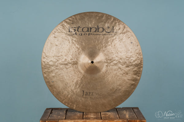 Used Istanbul Agop Jazz Ride Special Edition w/Rivets - 21"