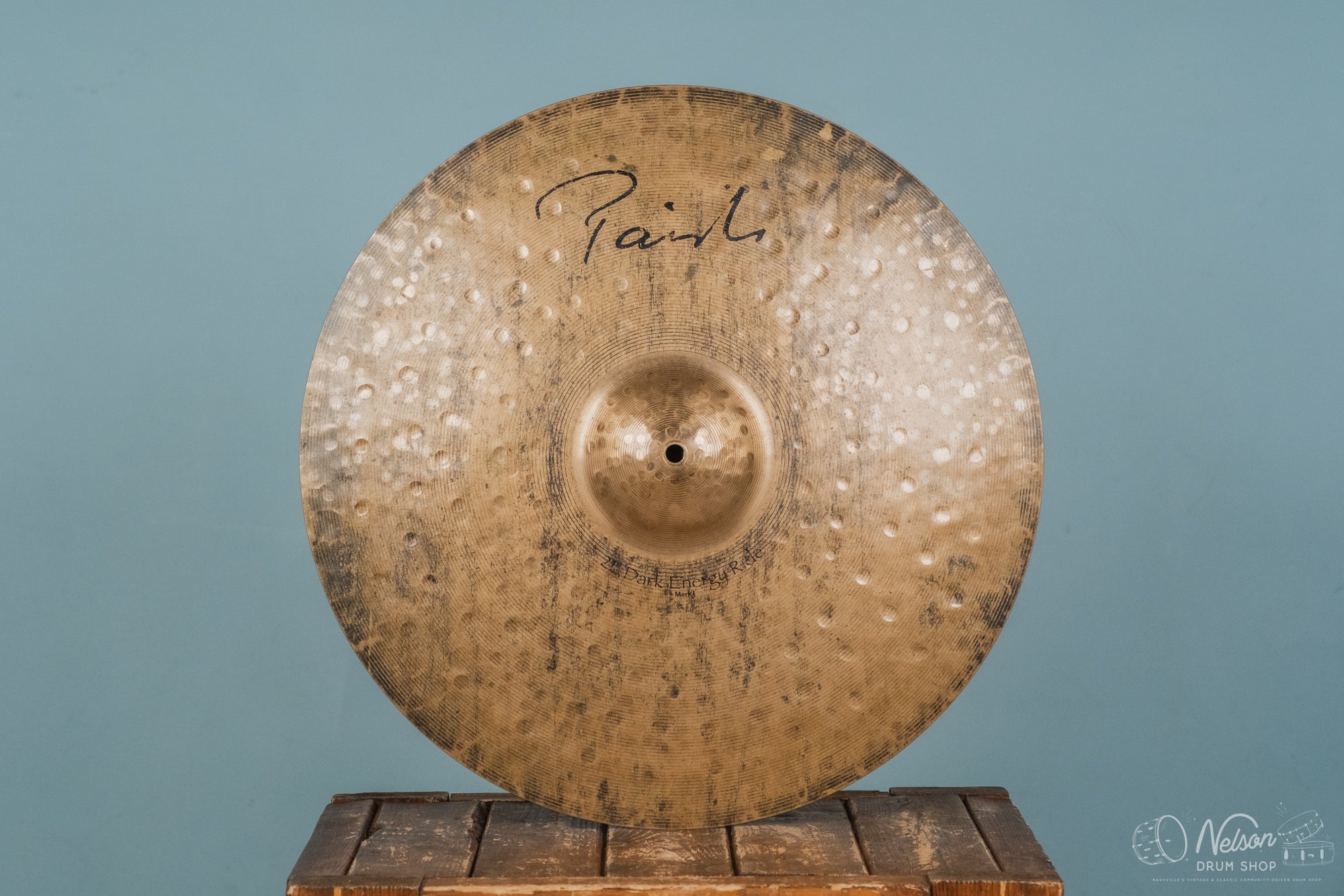 Used Paiste New Signature Dark Energy Mark I Ride - 21"