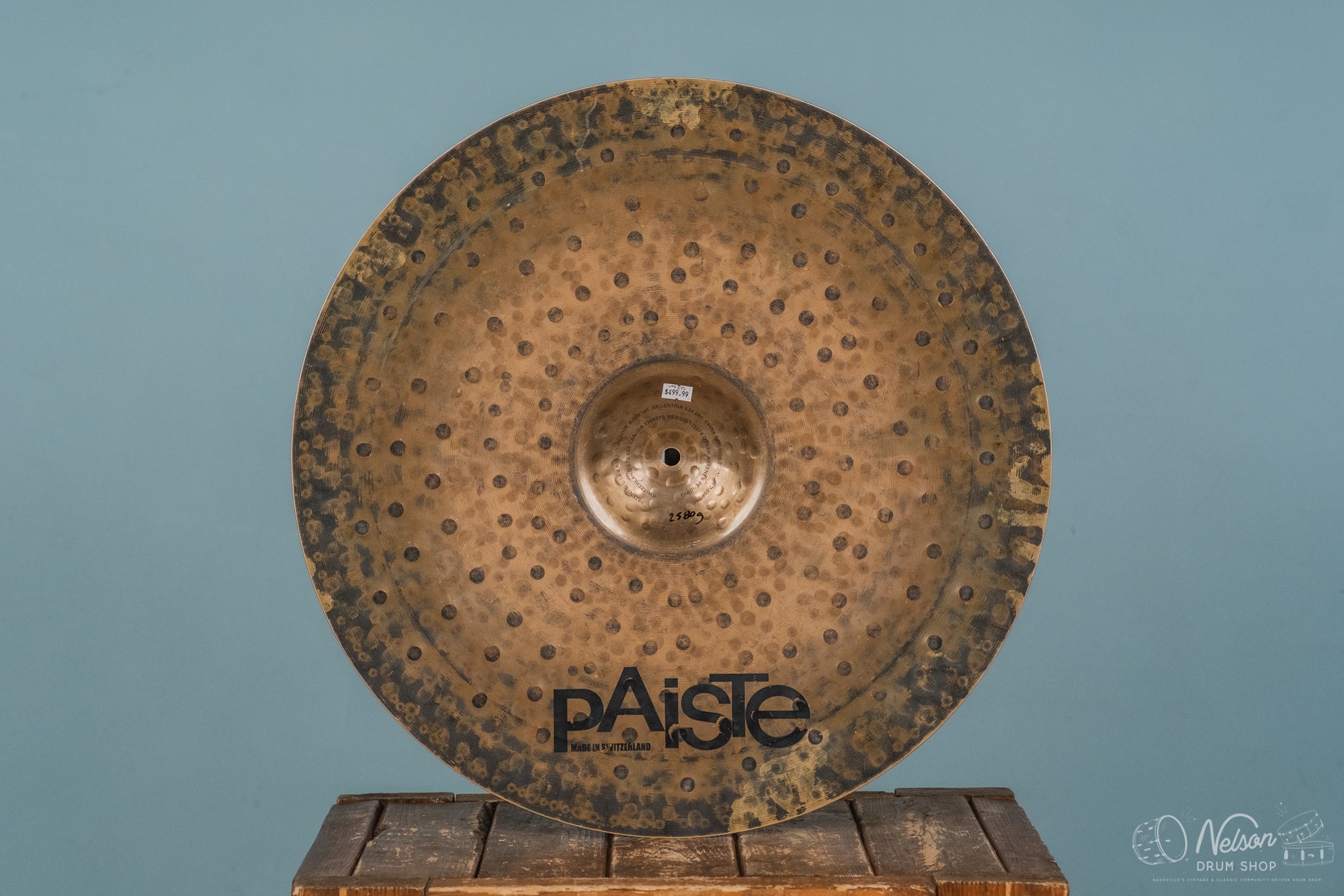 Used Paiste New Signature Dark Energy Mark I Ride - 21"