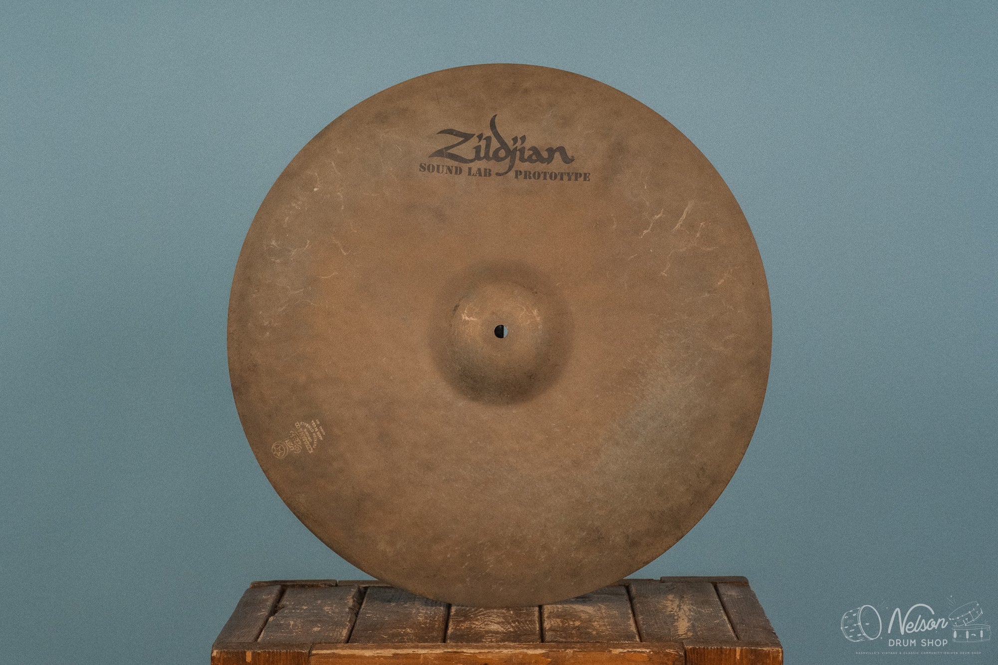 Used Zildjian 'Prototype' K Organic Ride- 21"