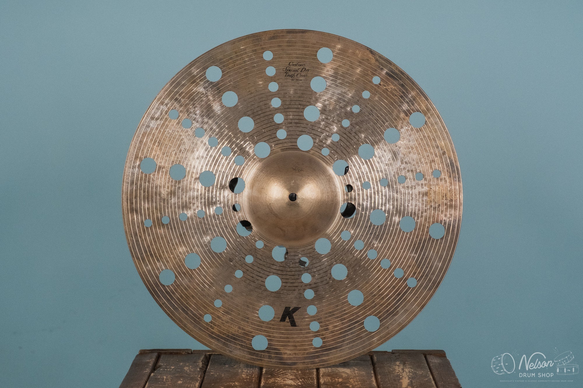 Used Zildjian K Custom Special Dry Trash Crash - 21"