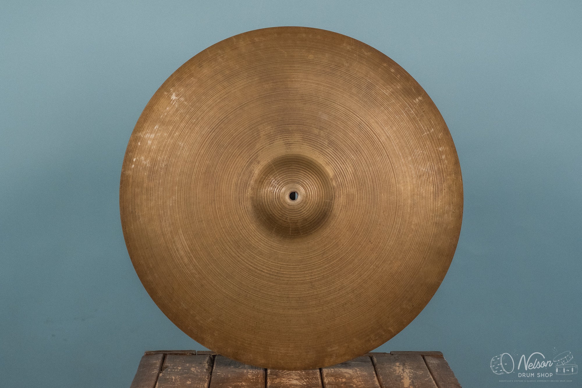 Vintage A Zildjian '1954' Stamp Ride - 22"