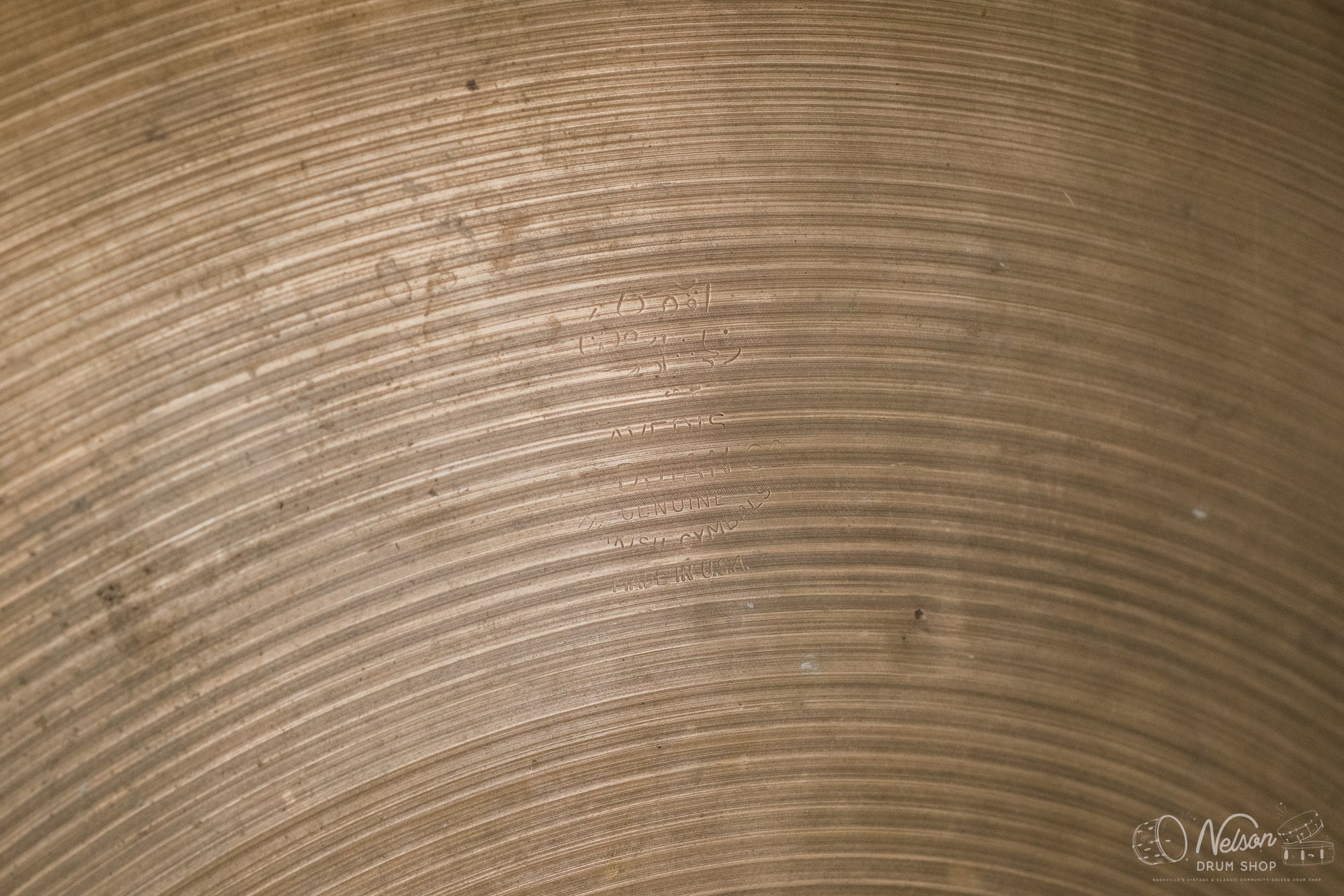 1960s Avedis Zildjian Ride - 22"