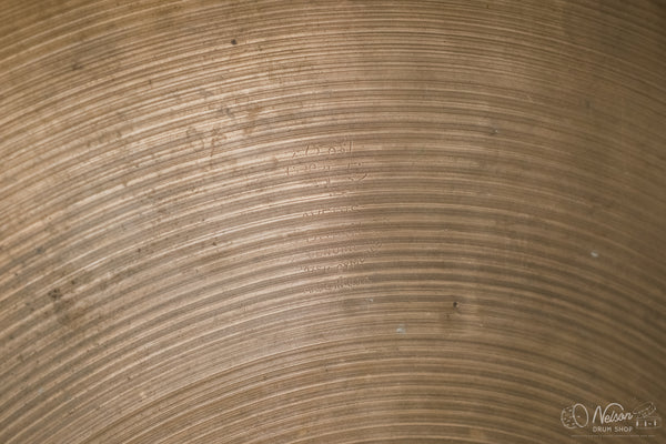 1960s Avedis Zildjian Ride - 22"