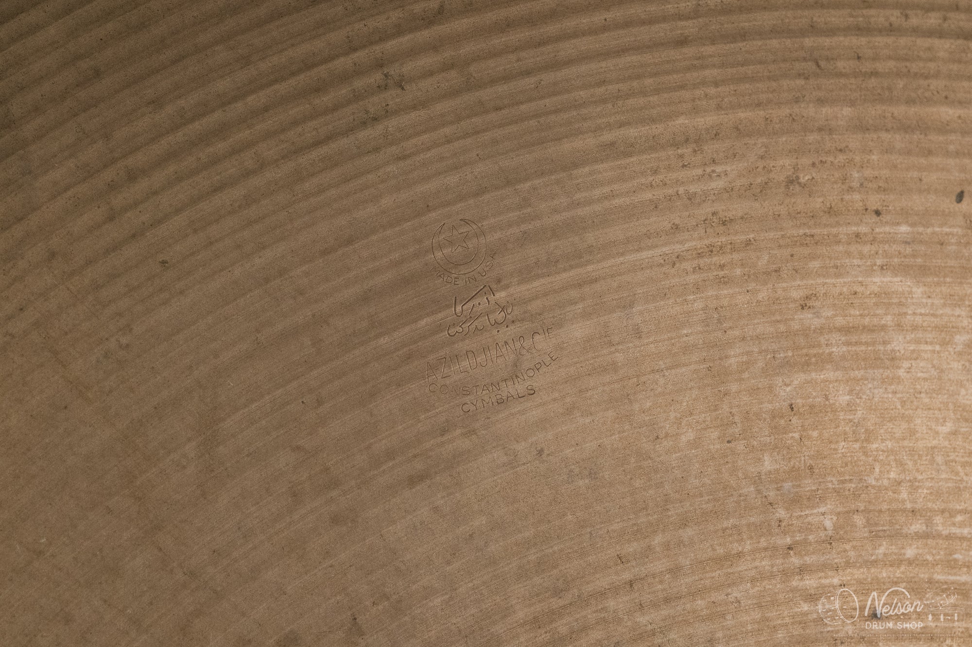 1970s Avedis Zildjian & Cie Ride -22"
