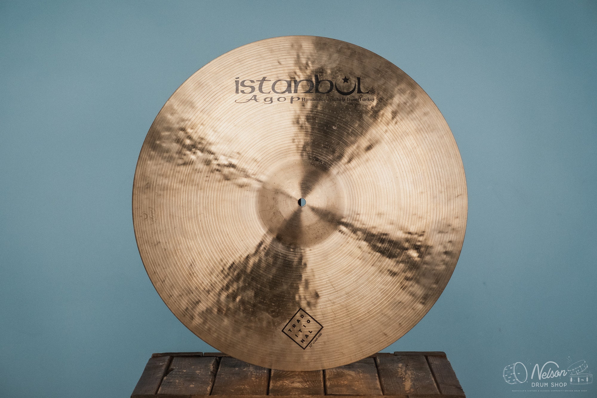 Used Istanbul Agop Traditional Crash Ride - 22"