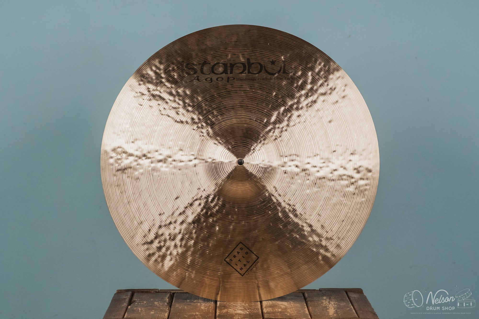 Istanbul Agop Traditional Jazz Ride - 22"