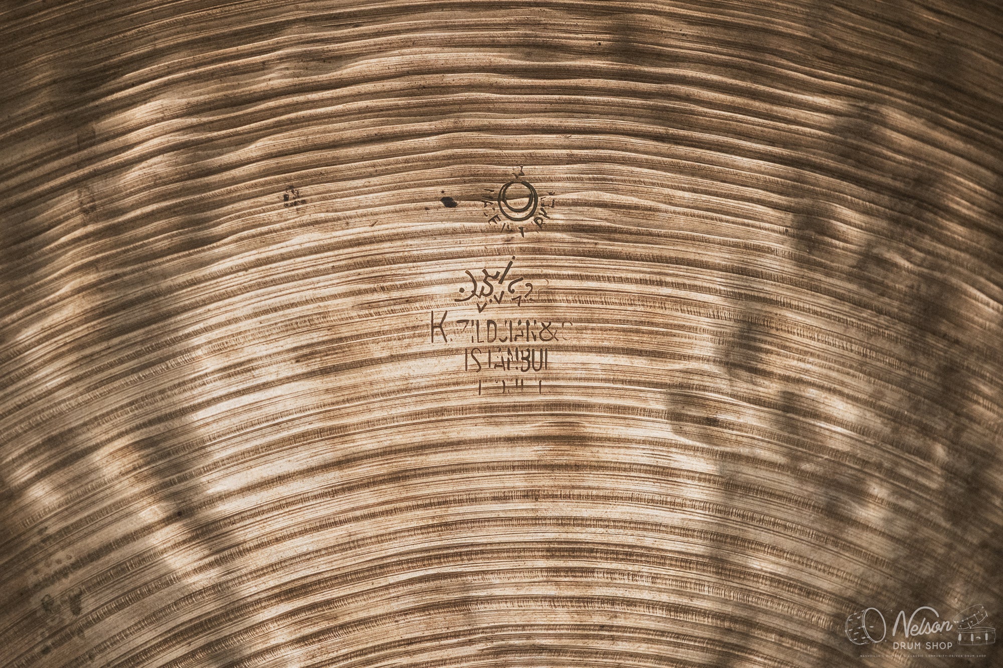 1960s K Zildjian Istanbul Intermediate Stamp Ride - 22"