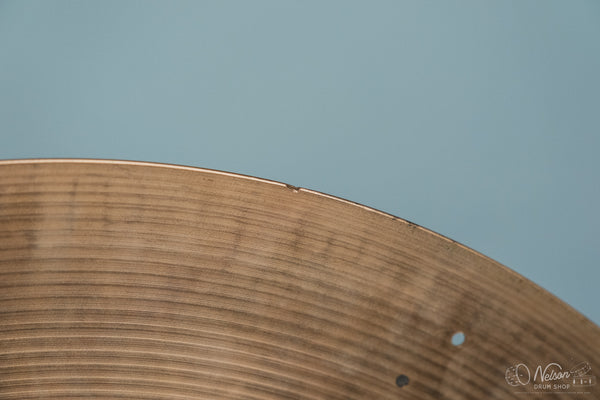 1960s Paiste Formula 602 Pre-Serial Ride - 22"