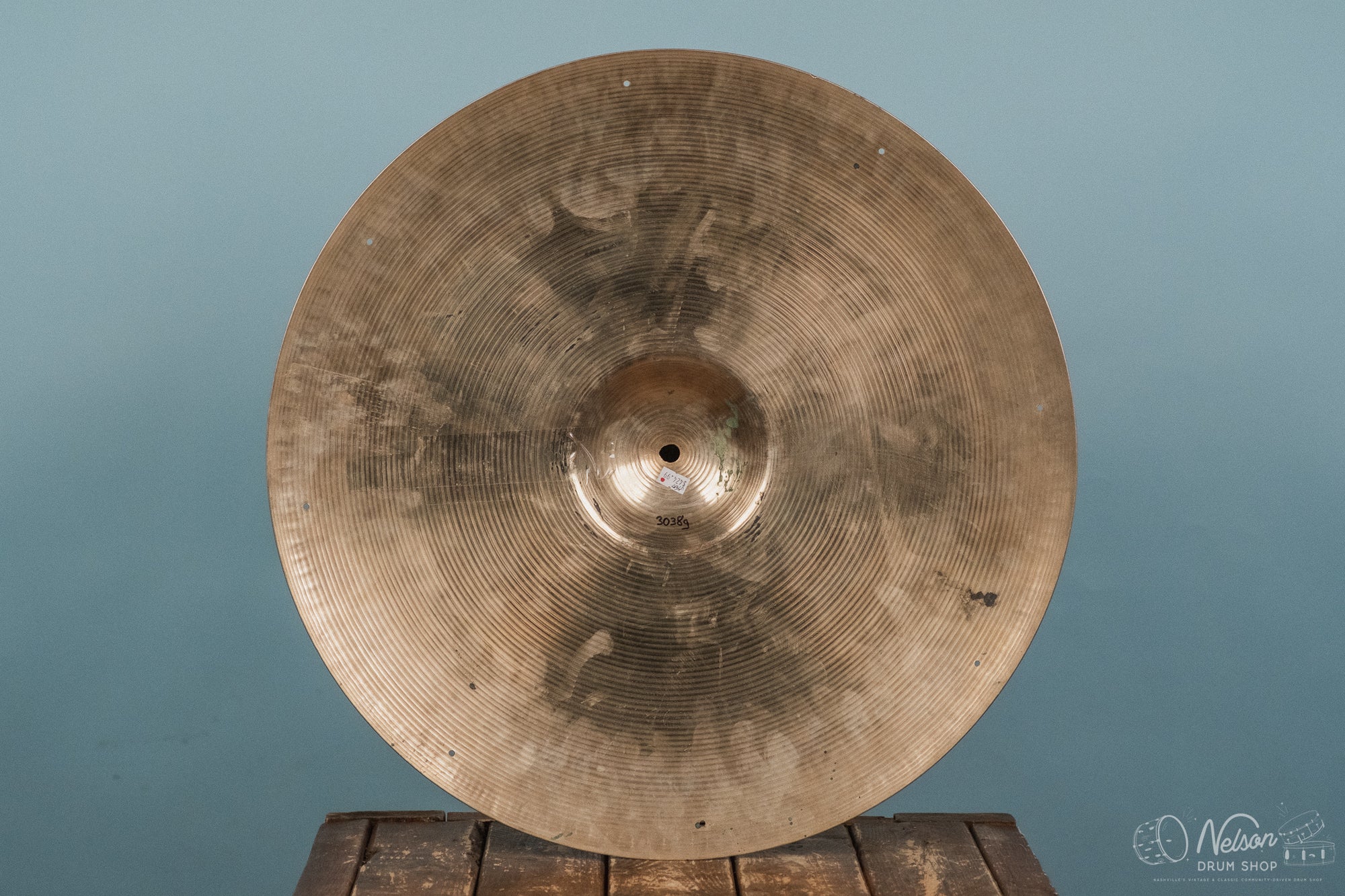 1960s Paiste Formula 602 Pre-Serial Ride - 22"