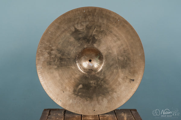 1960s Paiste Formula 602 Pre-Serial Ride - 22"