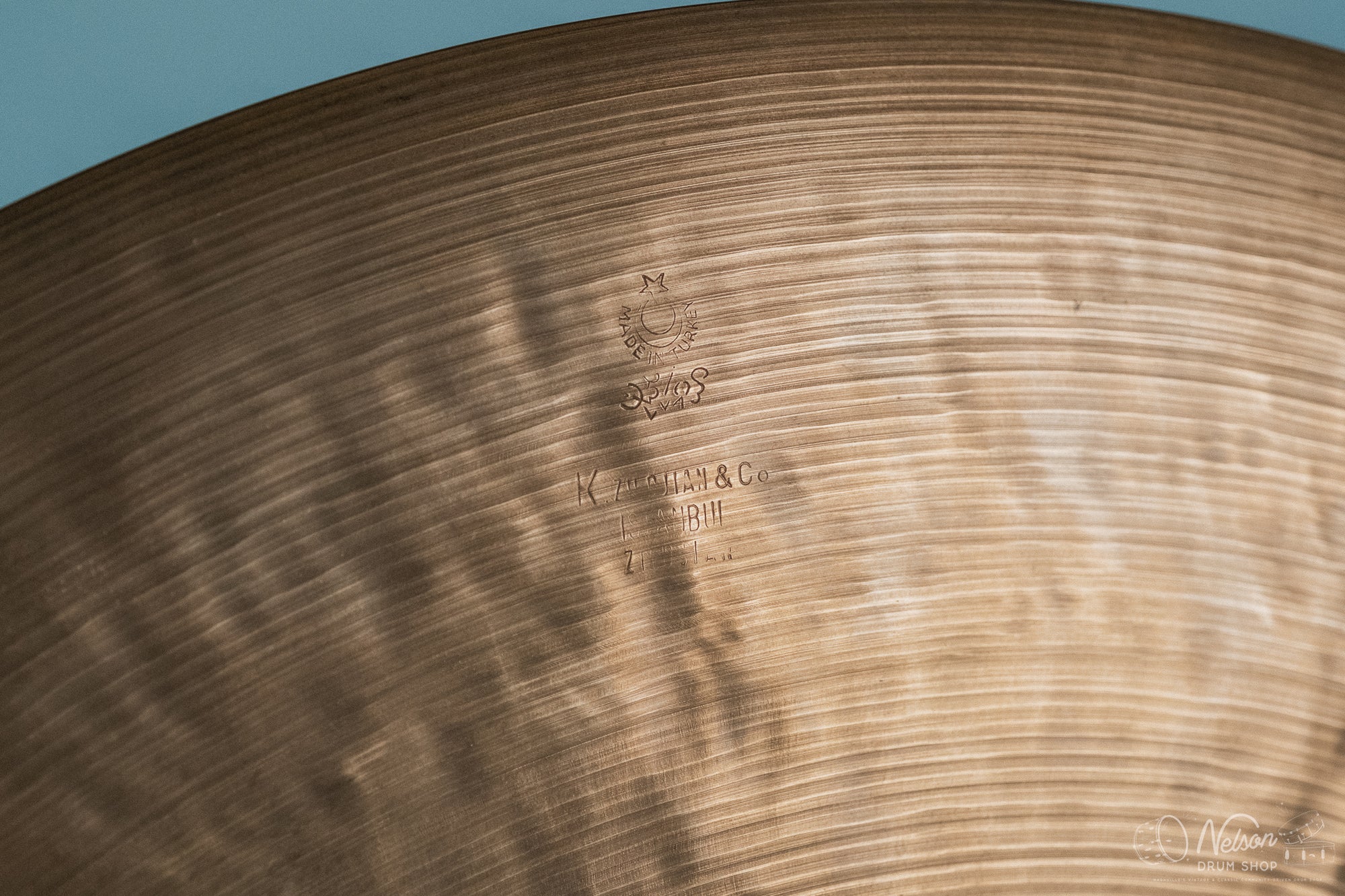 1960/70s Zildjian K Istanbul New Stamp Ride - 22"
