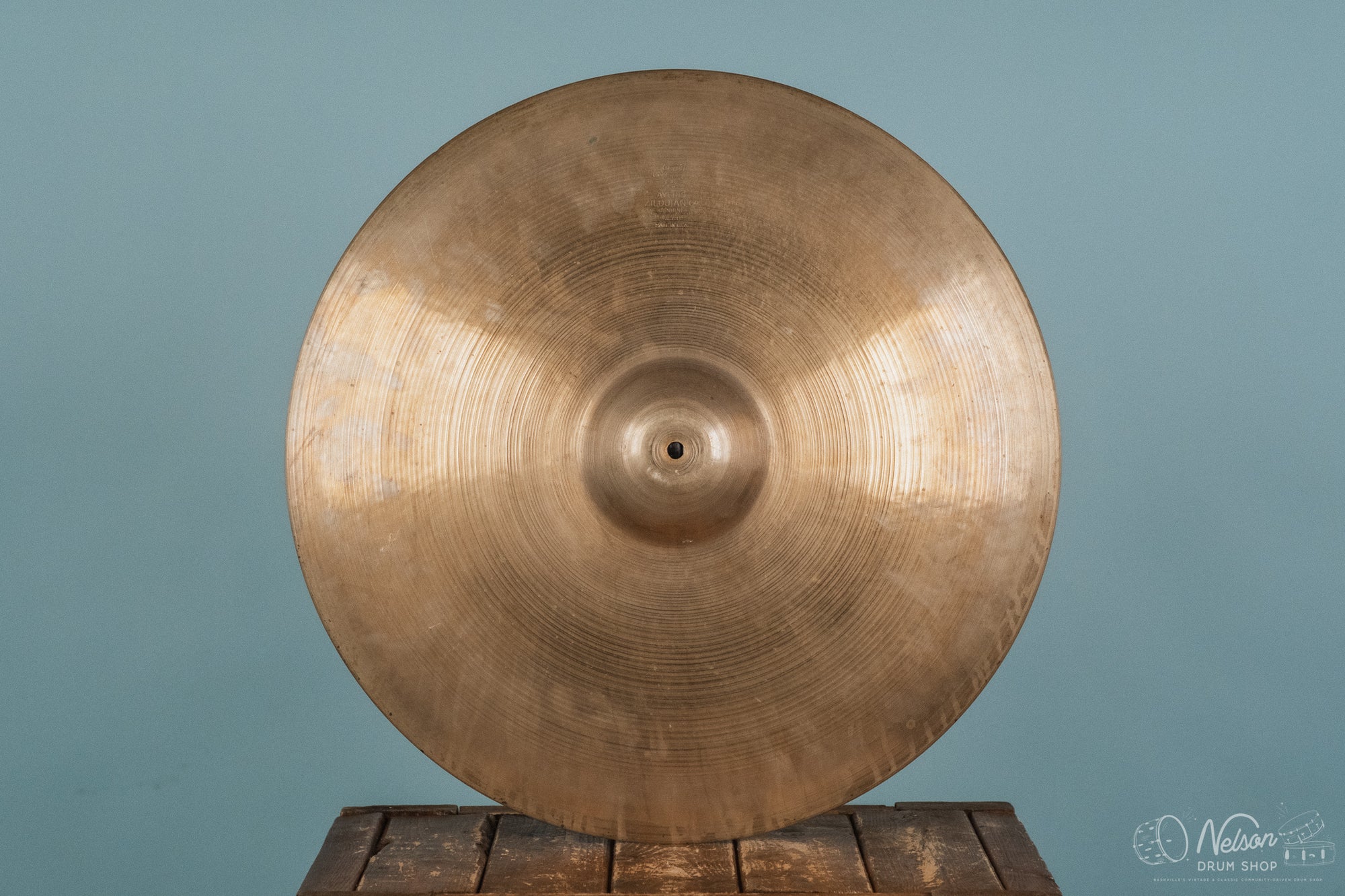 1954-57 Zildjian Large Stamp Avedis Ride - 22"