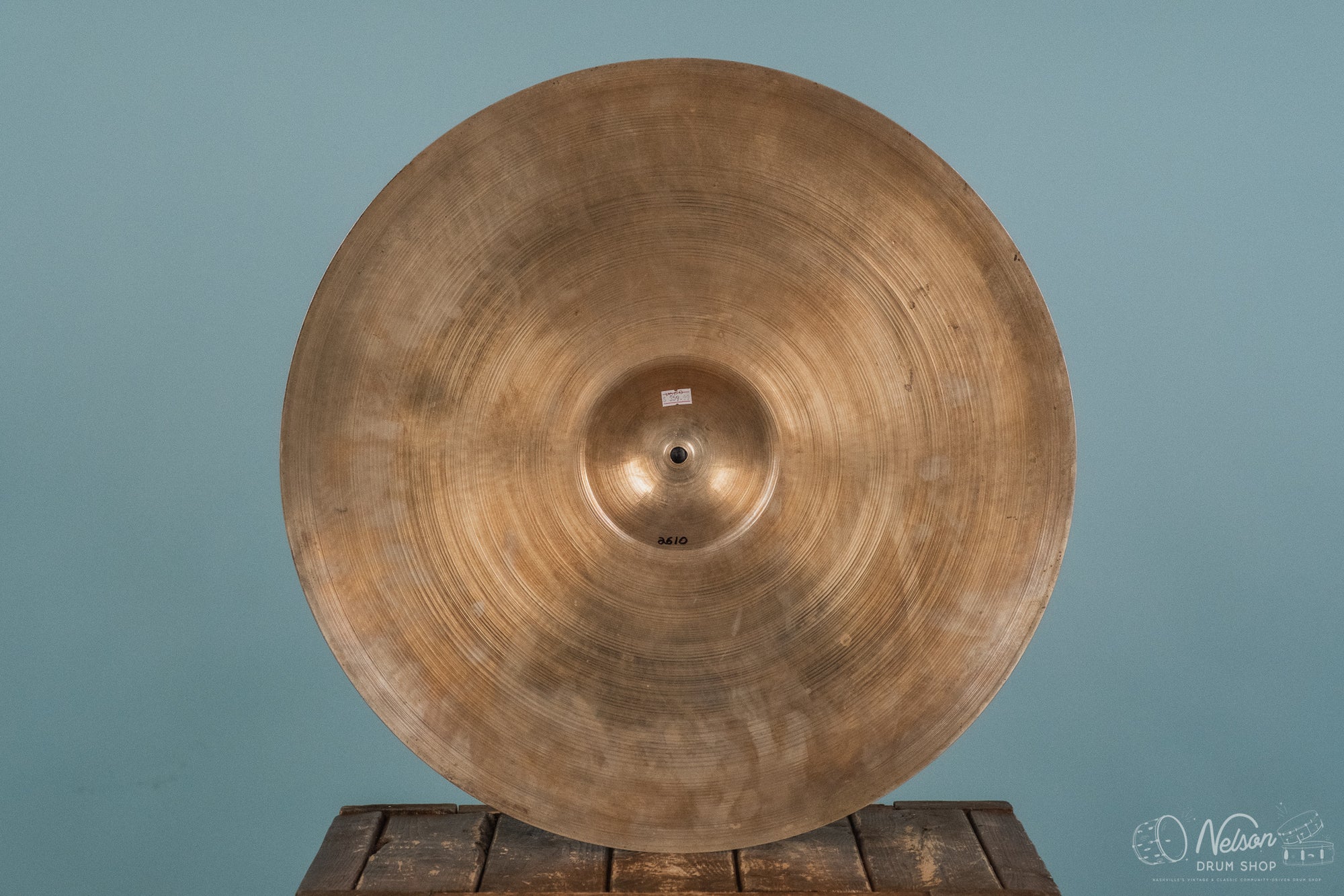 1954-57 Zildjian Large Stamp Avedis Ride - 22"