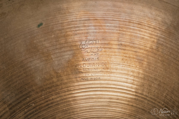 1954-57 Zildjian Large Stamp Avedis Ride - 22"