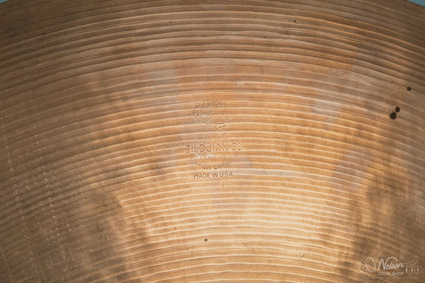 1956-59 Zildjian Small Stamp Avedis Ride - 22"