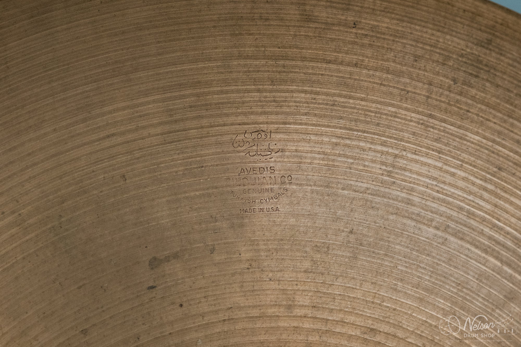 1960s A Zildjian Ride - 21"