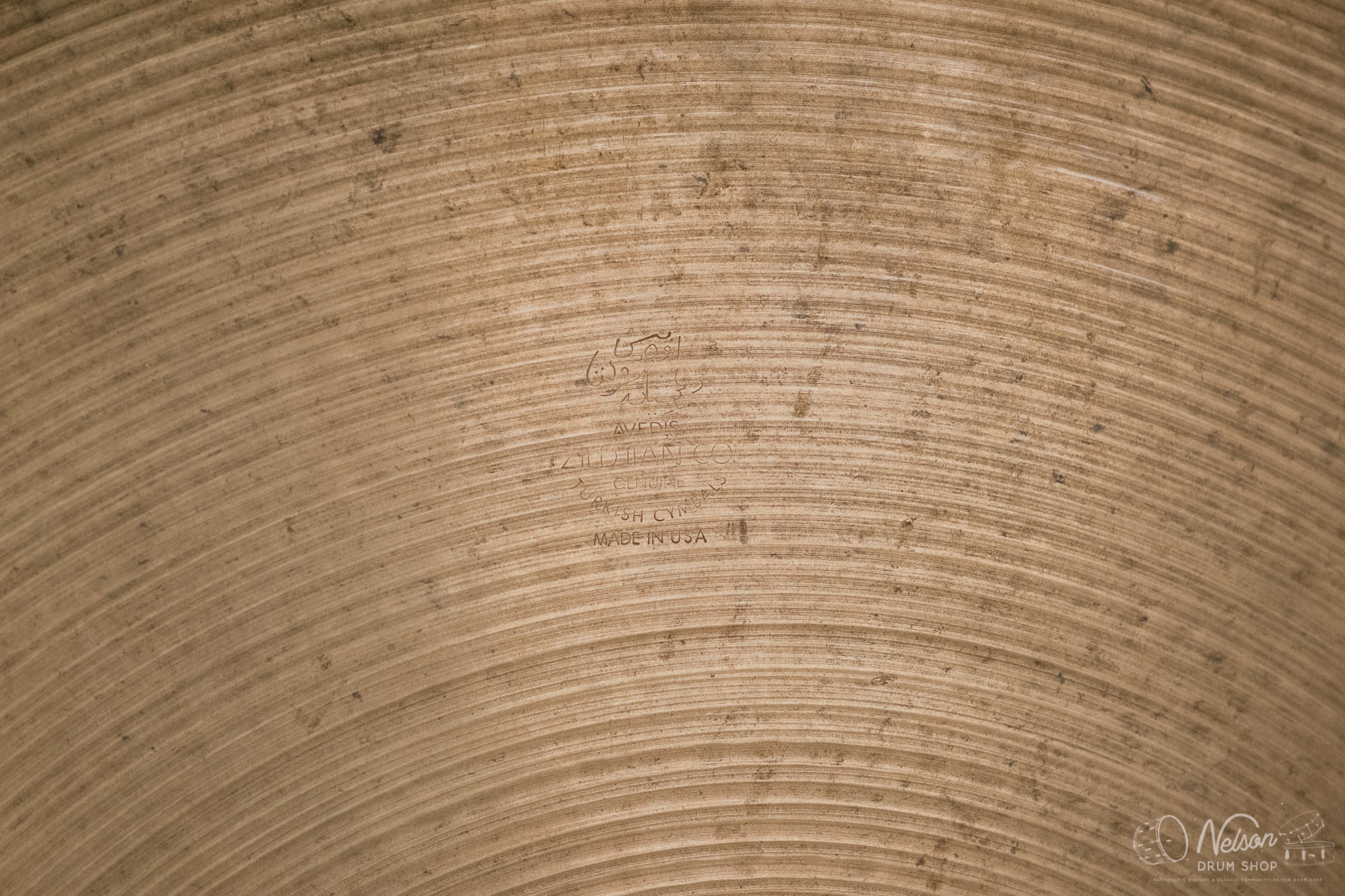 1970's A Zildjian Rock Ride - 21"