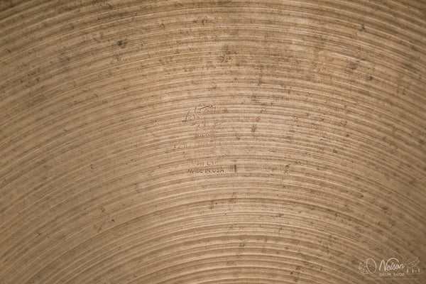 1970's A Zildjian Rock Ride - 21"