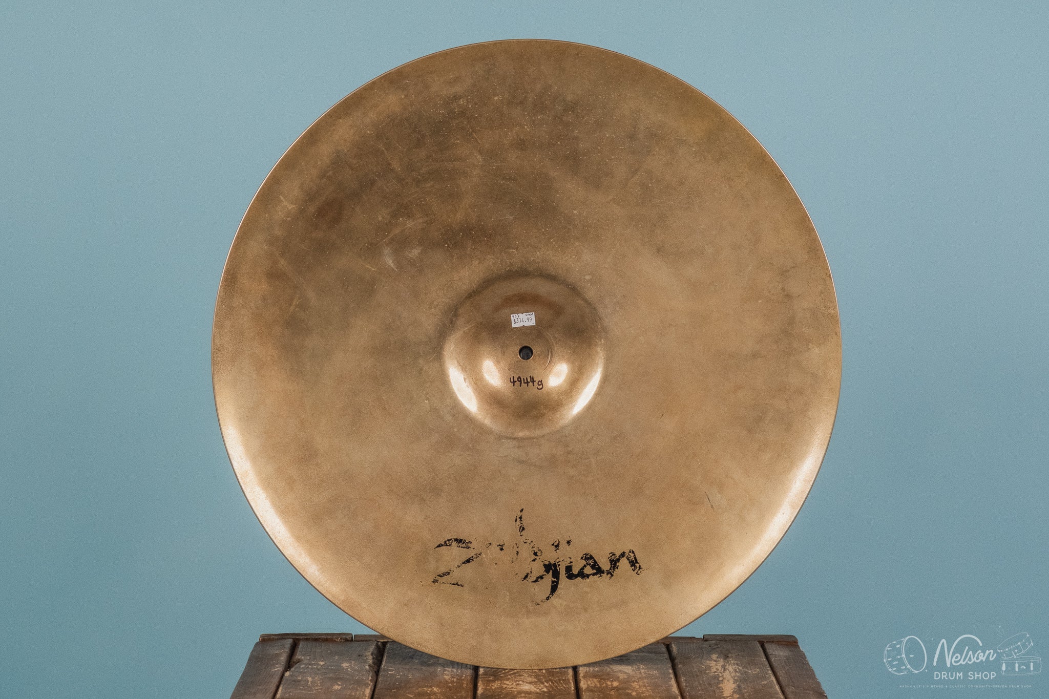 1980s Zildjian Z Custom Heavy Power Ride - 22