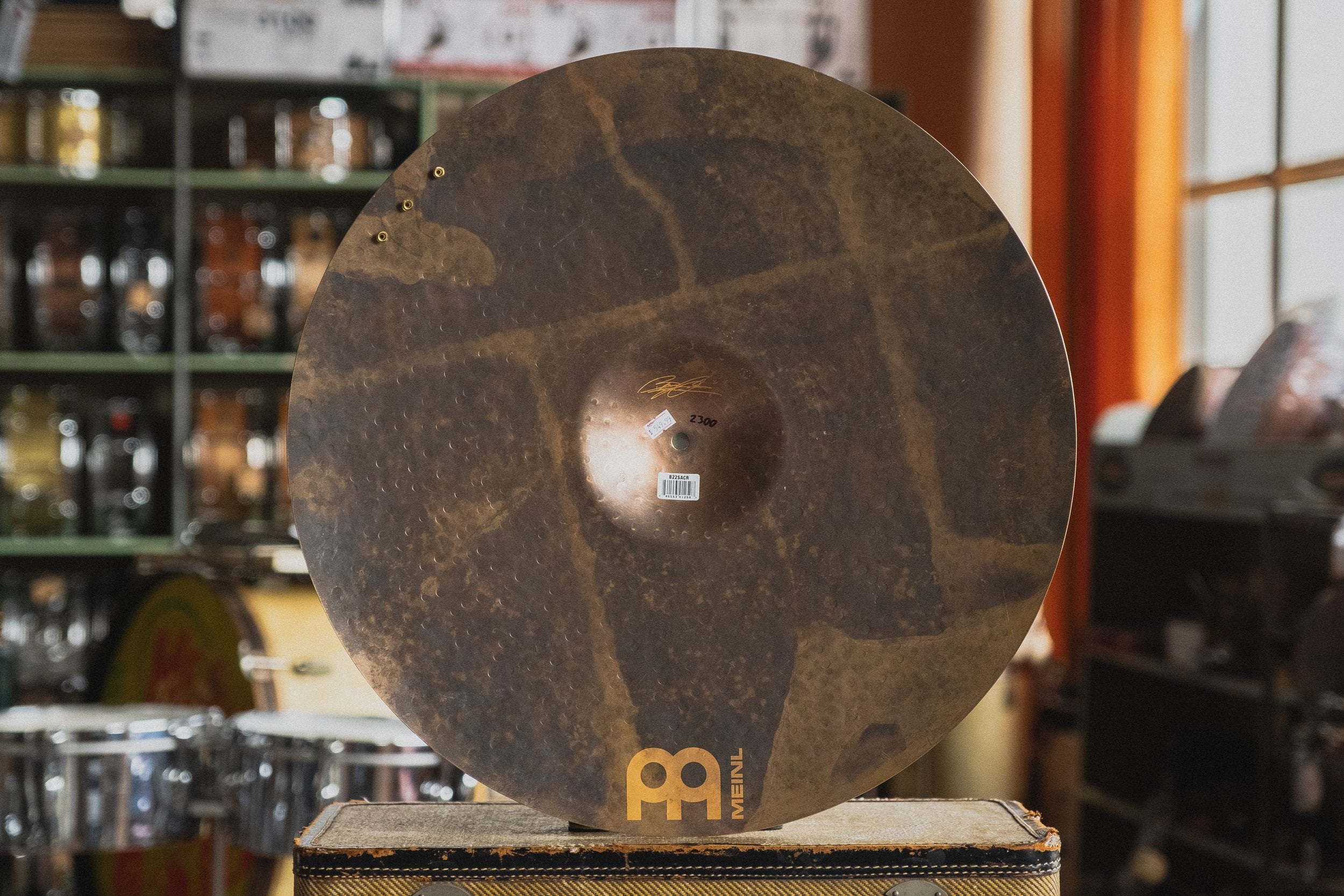 Meinl Byzance Sand Crash-Ride w/ Rivets - 22
