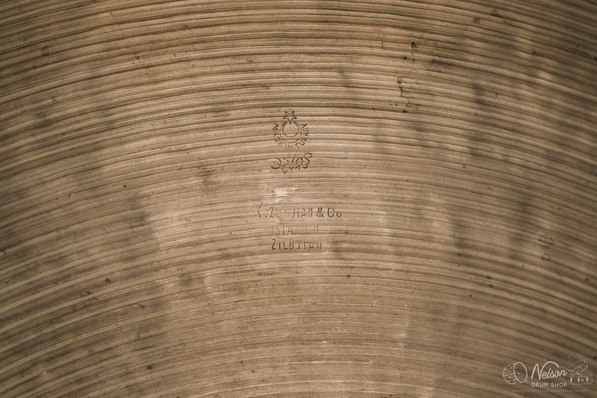 1960/70s K Zildjian Istanbul New Stamp Ride - 24"