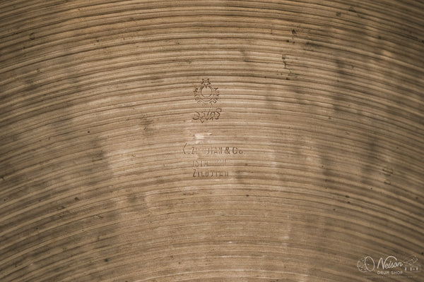 1960/70s K Zildjian Istanbul New Stamp Ride - 24"