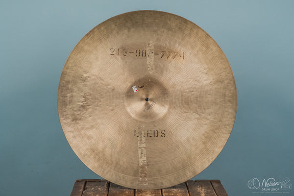 1960/70s K Zildjian Istanbul New Stamp Ride - 24"