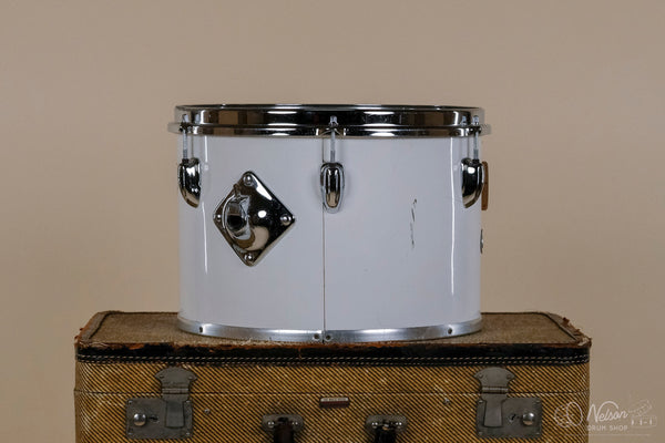 1970s Slingerland 3 ply Concert Tom in White - 9x13