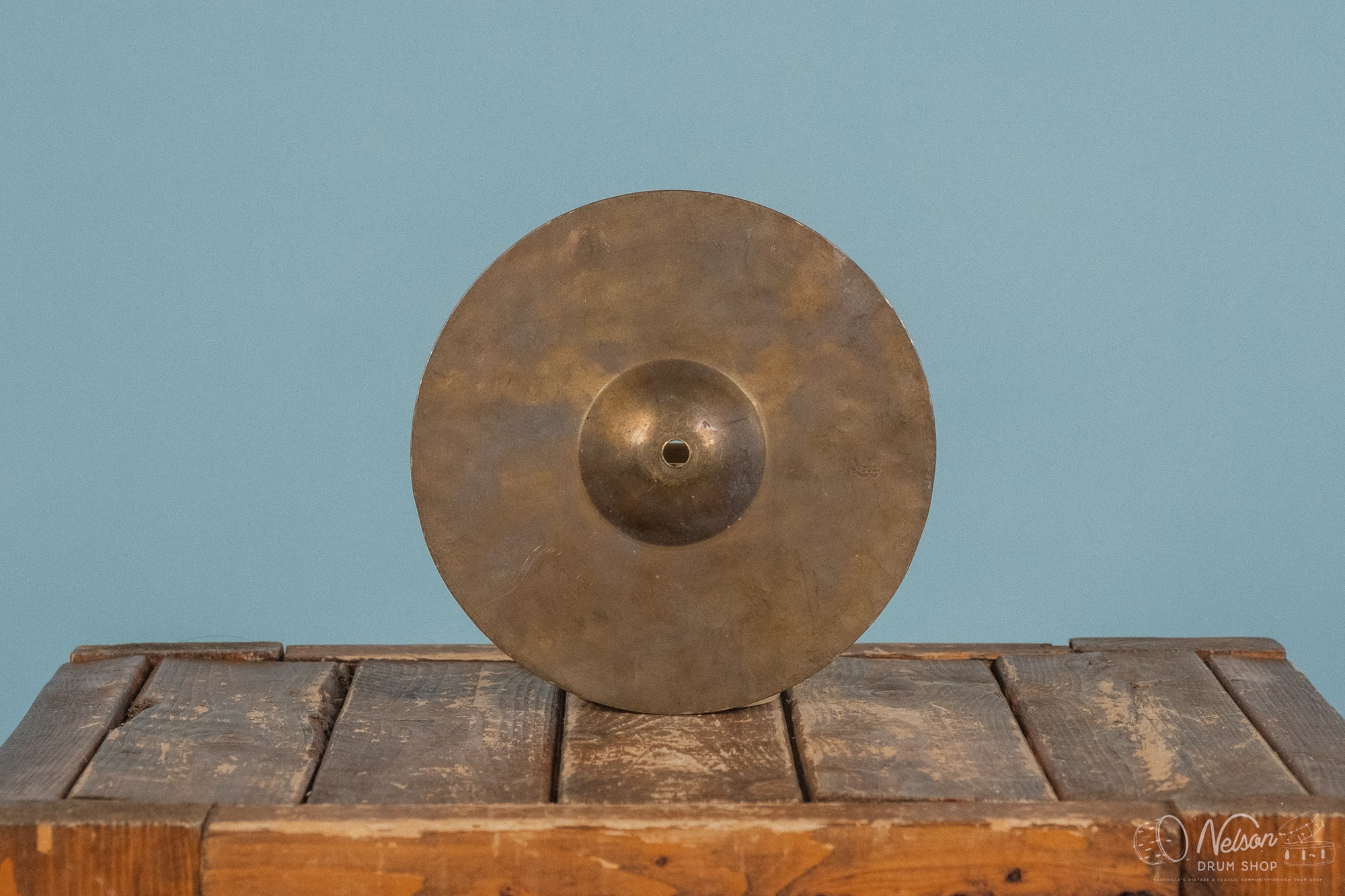 1930s Leedy Brass Cymbal - 8"